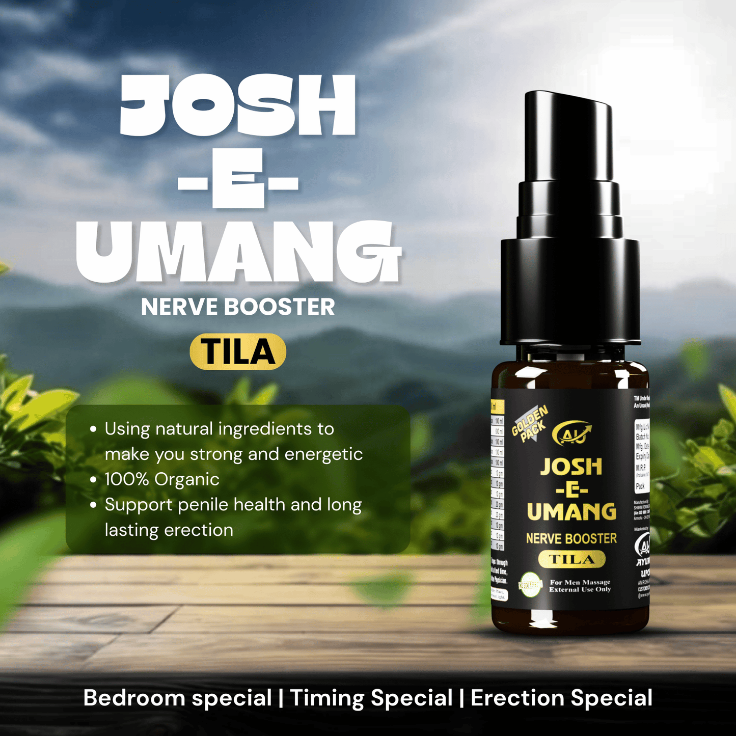 Josh-E-Umang Gold Tila Oil benefits