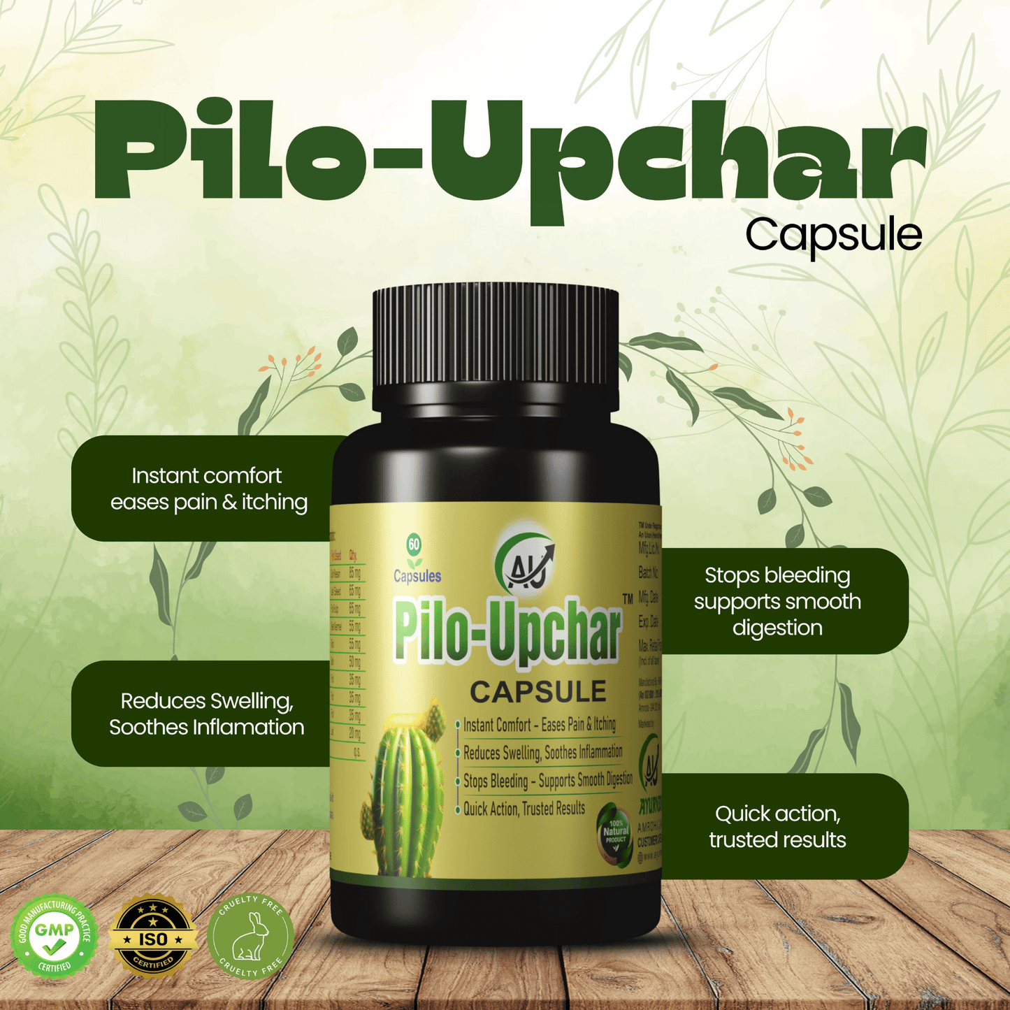 PILO UPCHAR CAPSULE