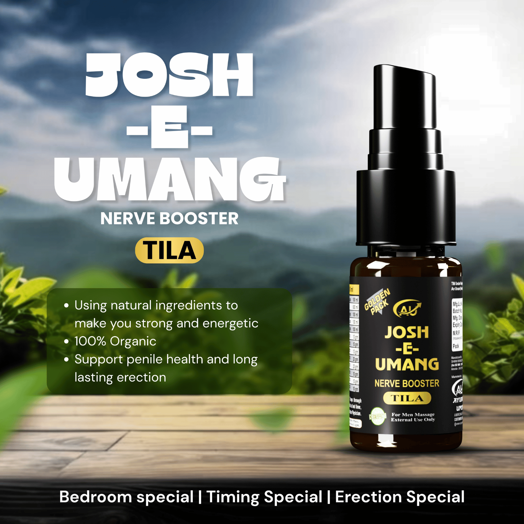Josh-E-Umang Gold Tila Oil benefits
