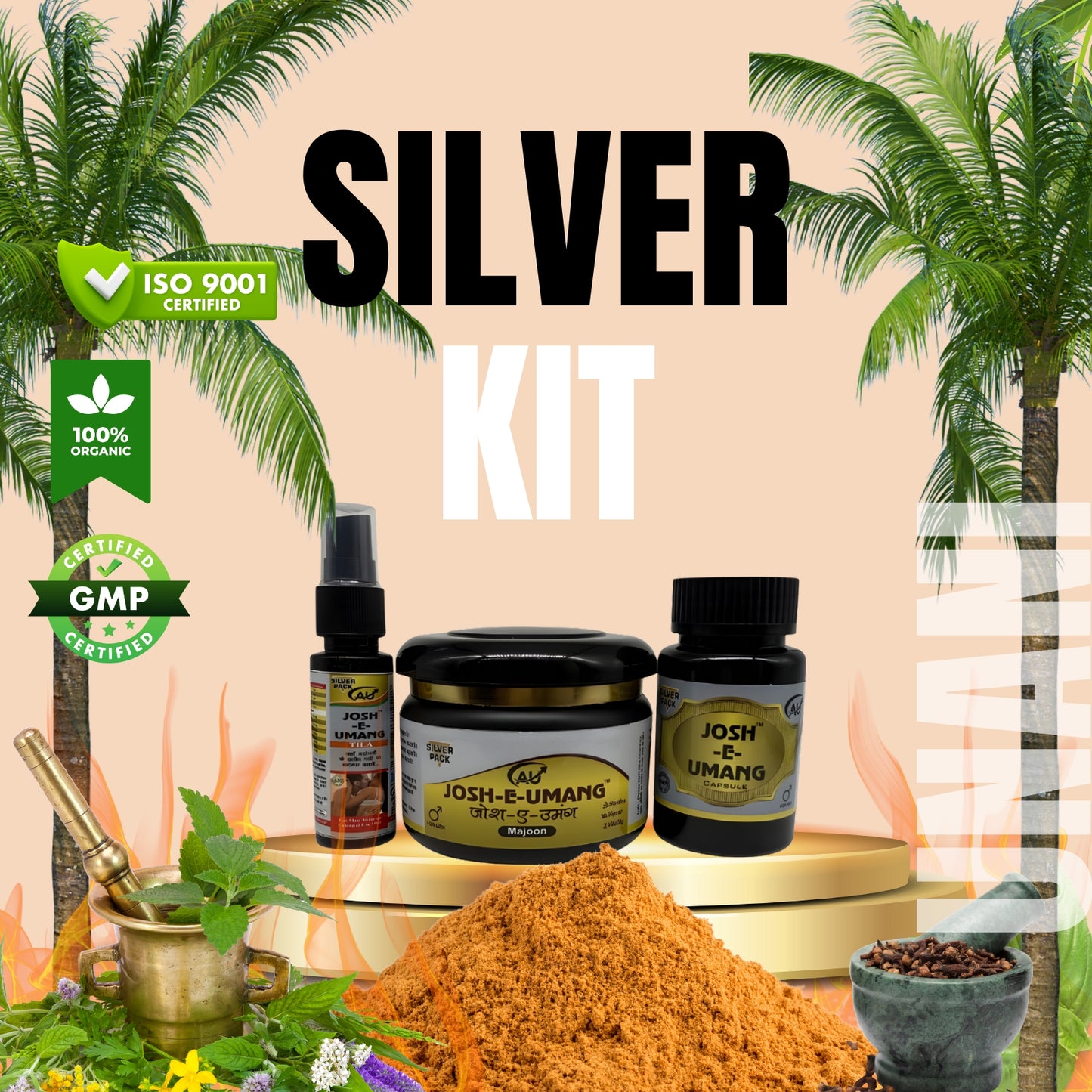 Josh-E-Umang Silver Kit Combo